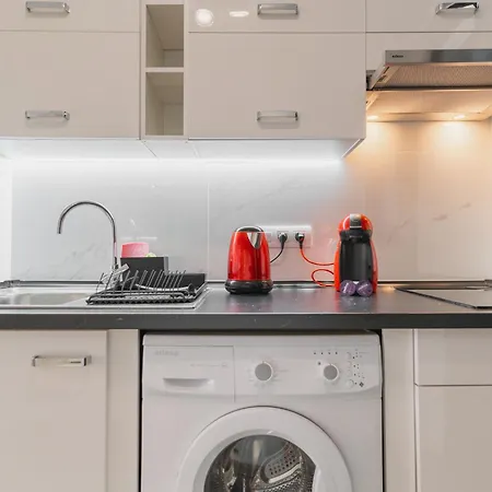 아파트 Luxury Quasar Sea View In Olimpia *